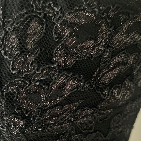 Betsey Johnson Vintage Black Lace Camisole & Pant Outfit - Picture 3 of 11